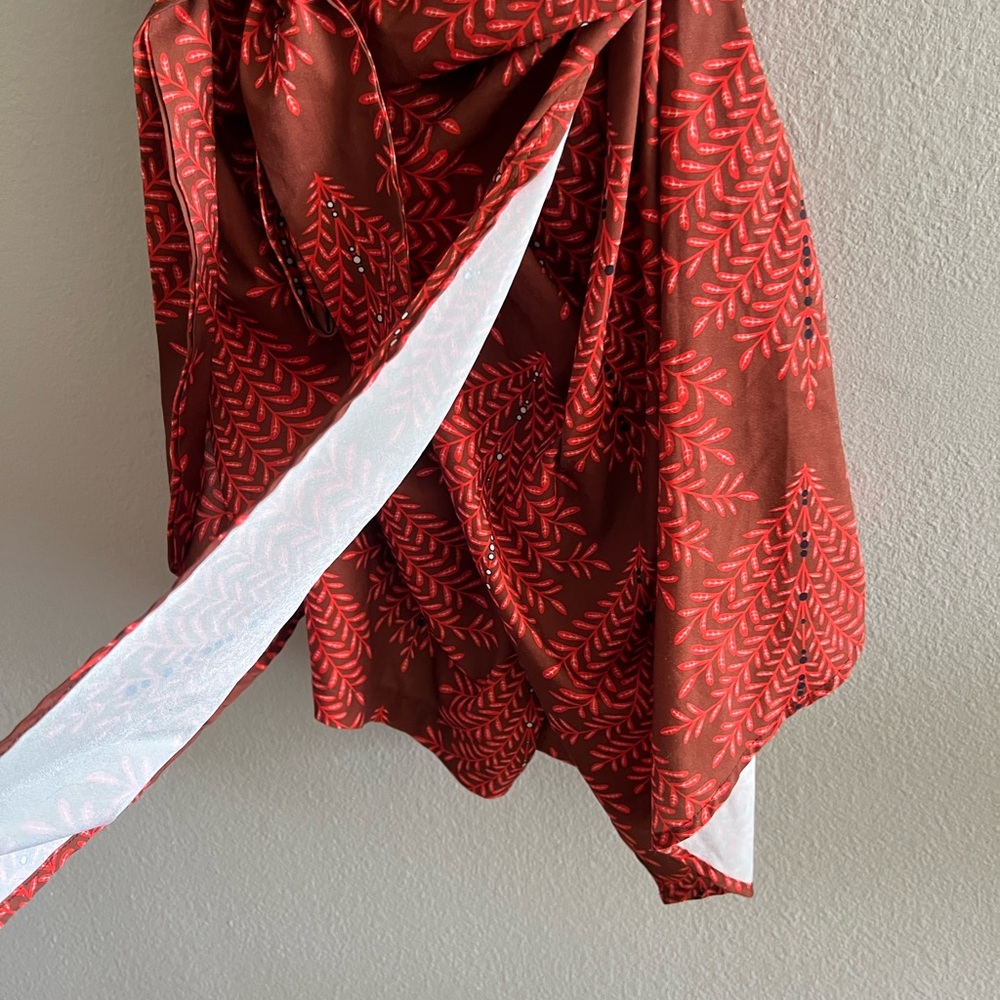 Cupshe Red Patterned Robe - image 5